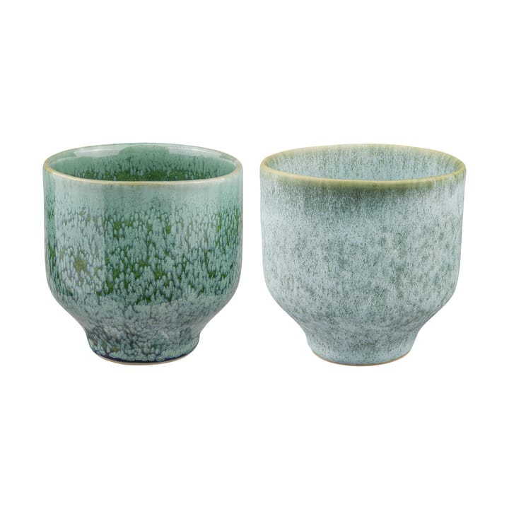 Elements mugg 2-pack - Green - Mette Ditmer