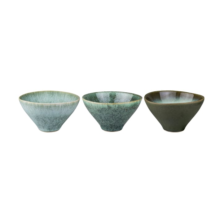 Elements skål small Ø12 cm 3 delar - Green - Mette Ditmer