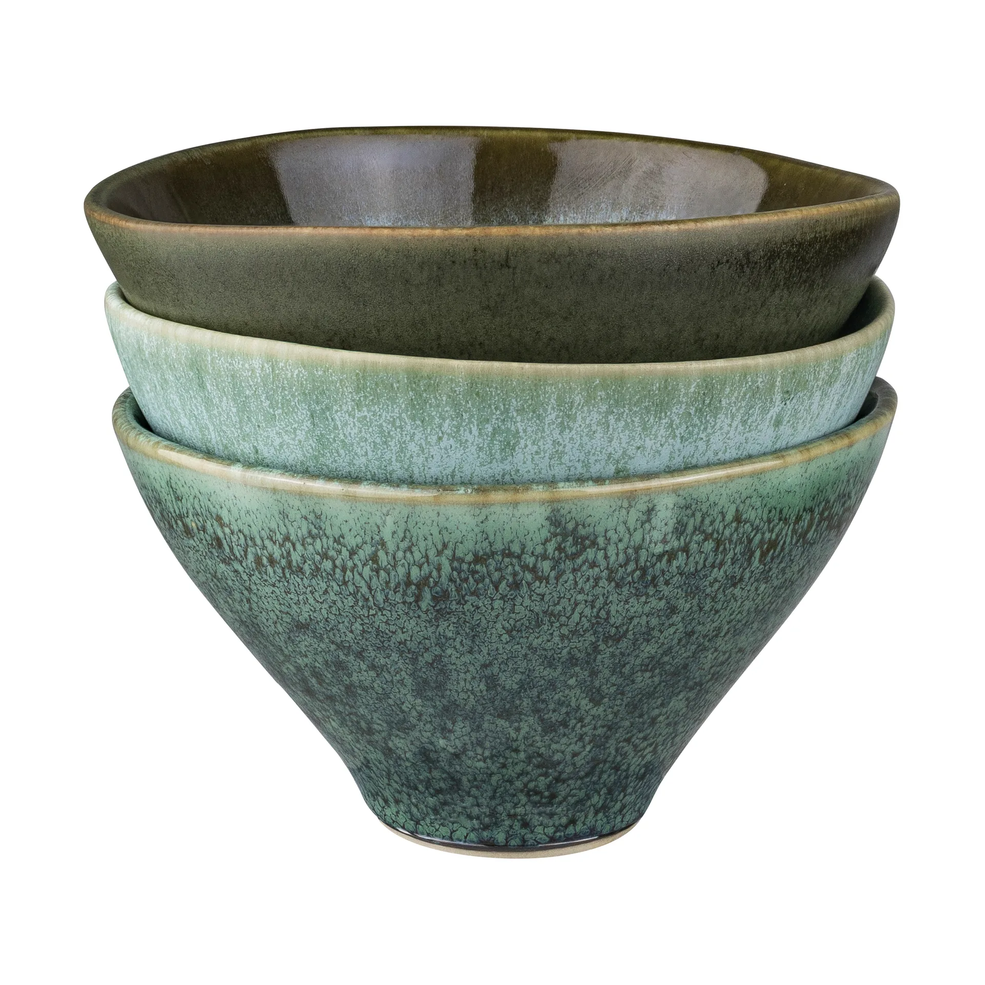 Elements skål small Ø12 cm 3 delar, Green Mette Ditmer