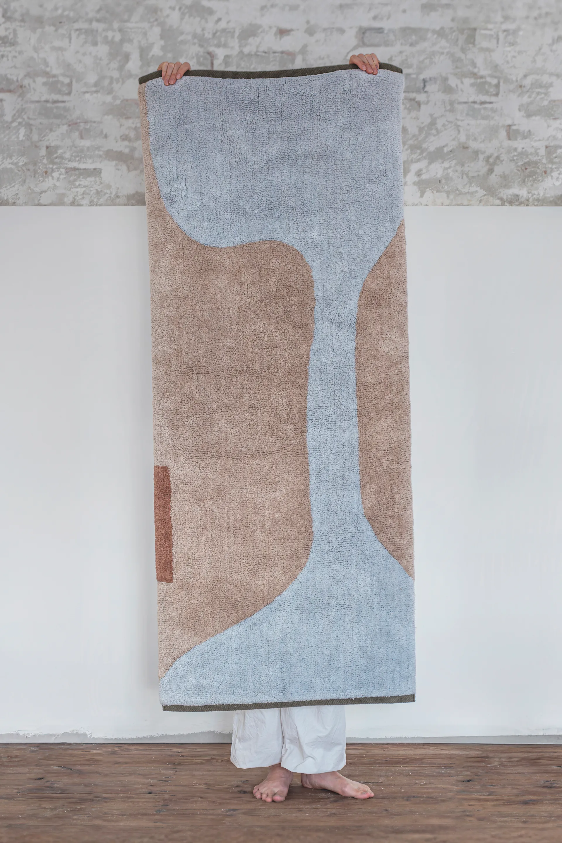 Figura matta, Light blue, 70x150 cm Mette Ditmer