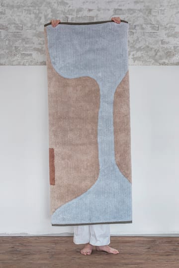 Figura matta - Light blue, 70x150 cm - Mette Ditmer