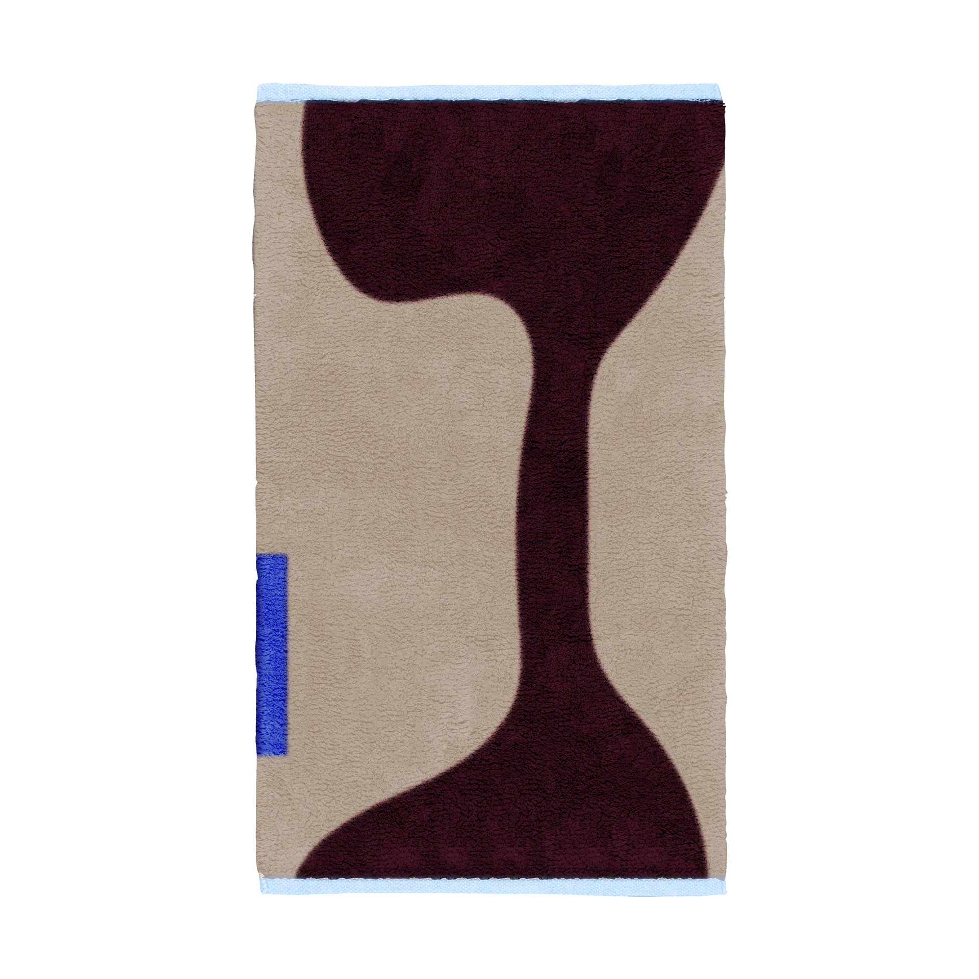 Figura matta, Red-Beige, 50x80 cm Mette Ditmer