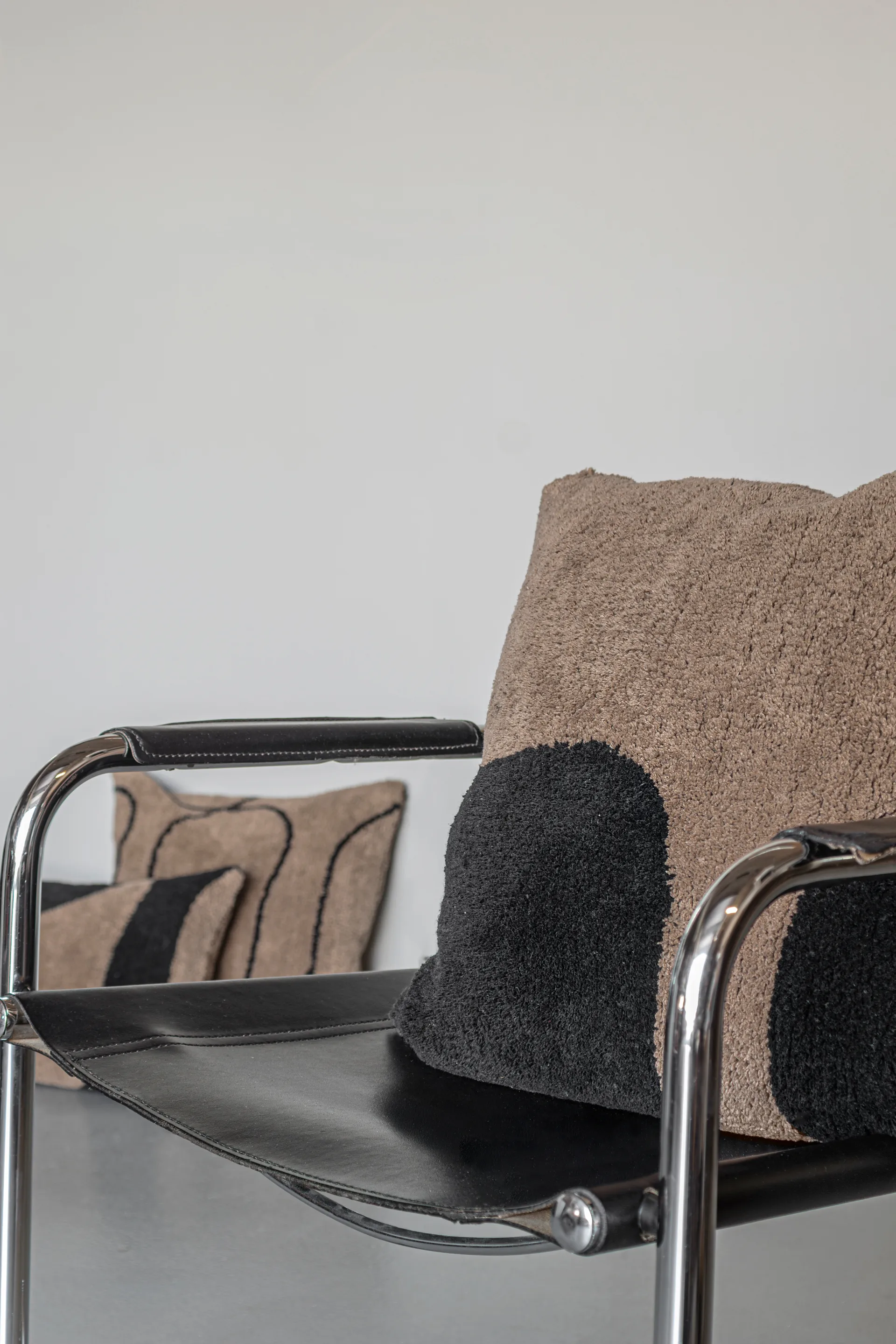 Figura tuftat kuddfodral 50x50 cm, Brown Mette Ditmer