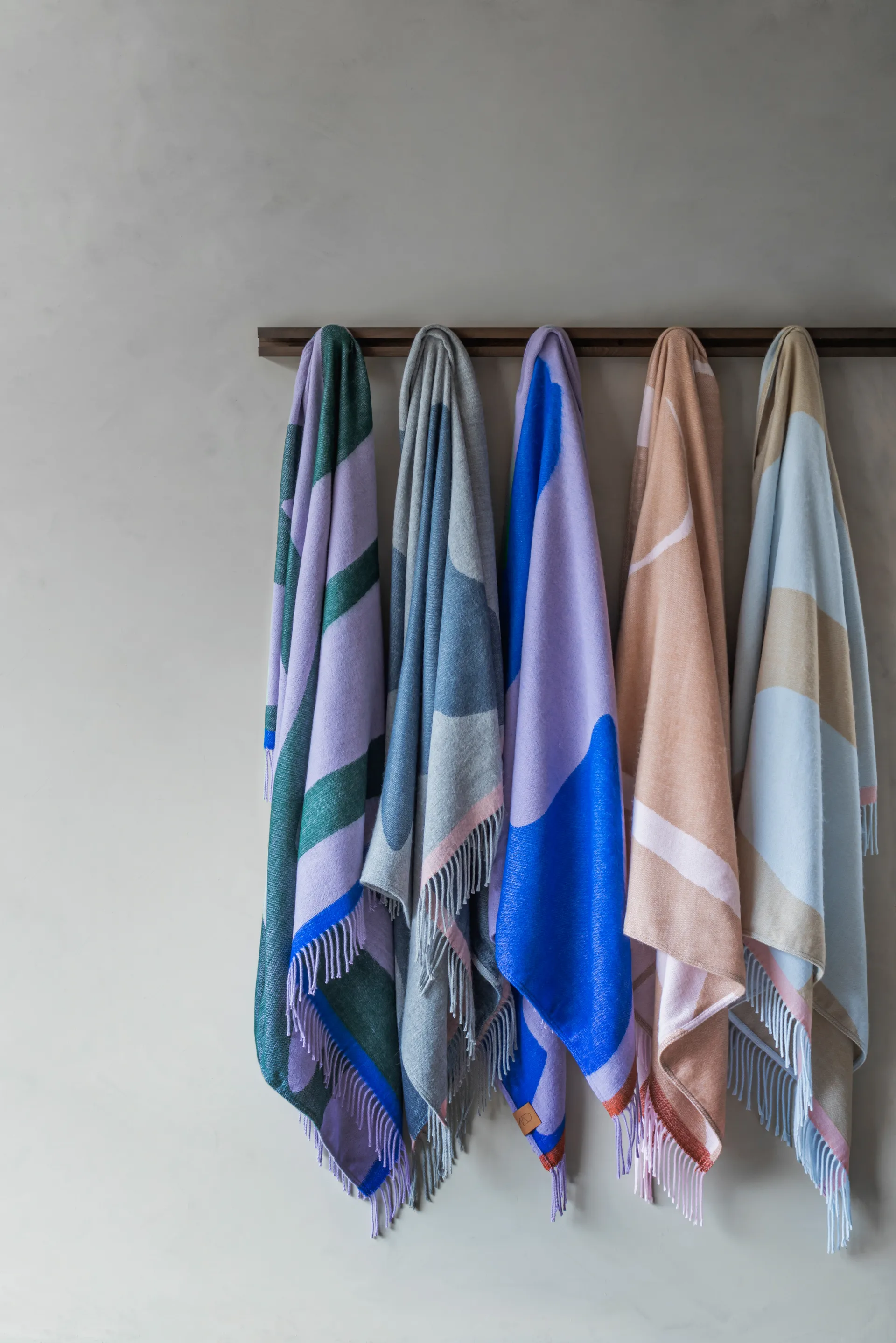 Gallery pläd 125x170 cm, Dark forest Mette Ditmer