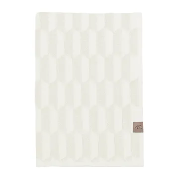 Geo badhandduk 70x133 cm - Off white - Mette Ditmer
