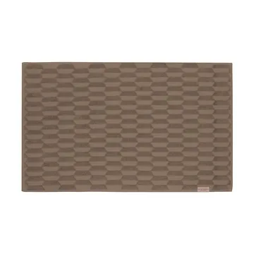 Geo badrumsmatta 50x80 cm - Nougat - Mette Ditmer