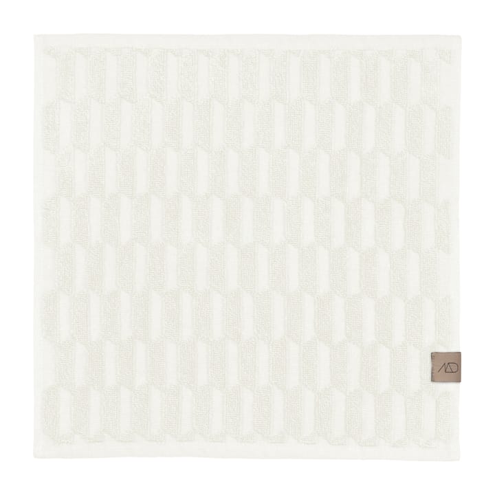Geo handduk 30x30 cm 3-pack - Off white - Mette Ditmer