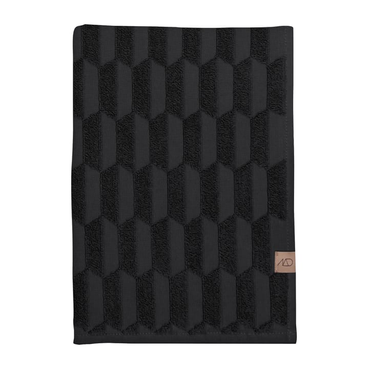 Geo handduk 50x95 cm - Black - Mette Ditmer