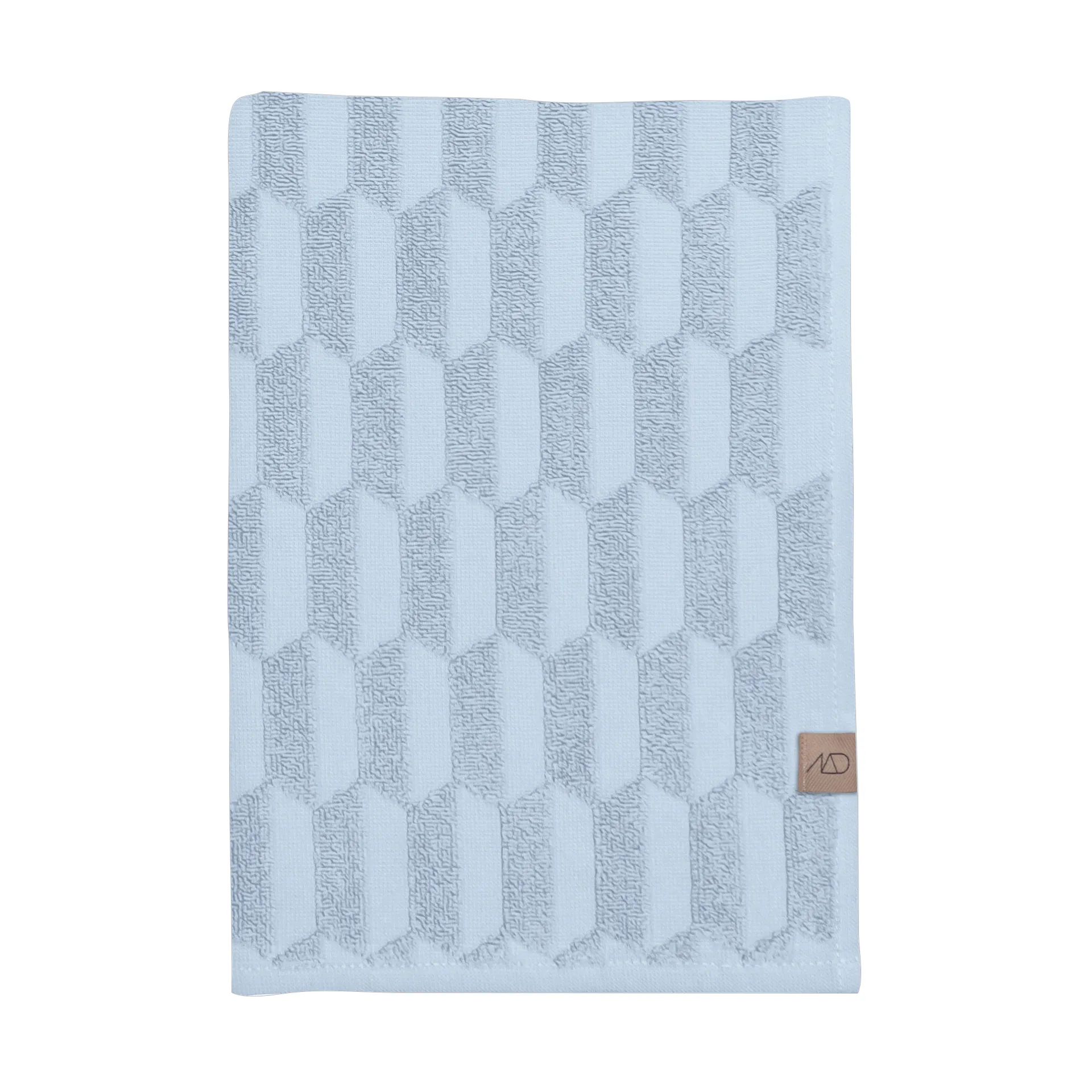 Geo handduk 50x95 cm, Light Blue Mette Ditmer