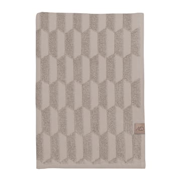 Geo handduk 50x95 cm - Sand - Mette Ditmer