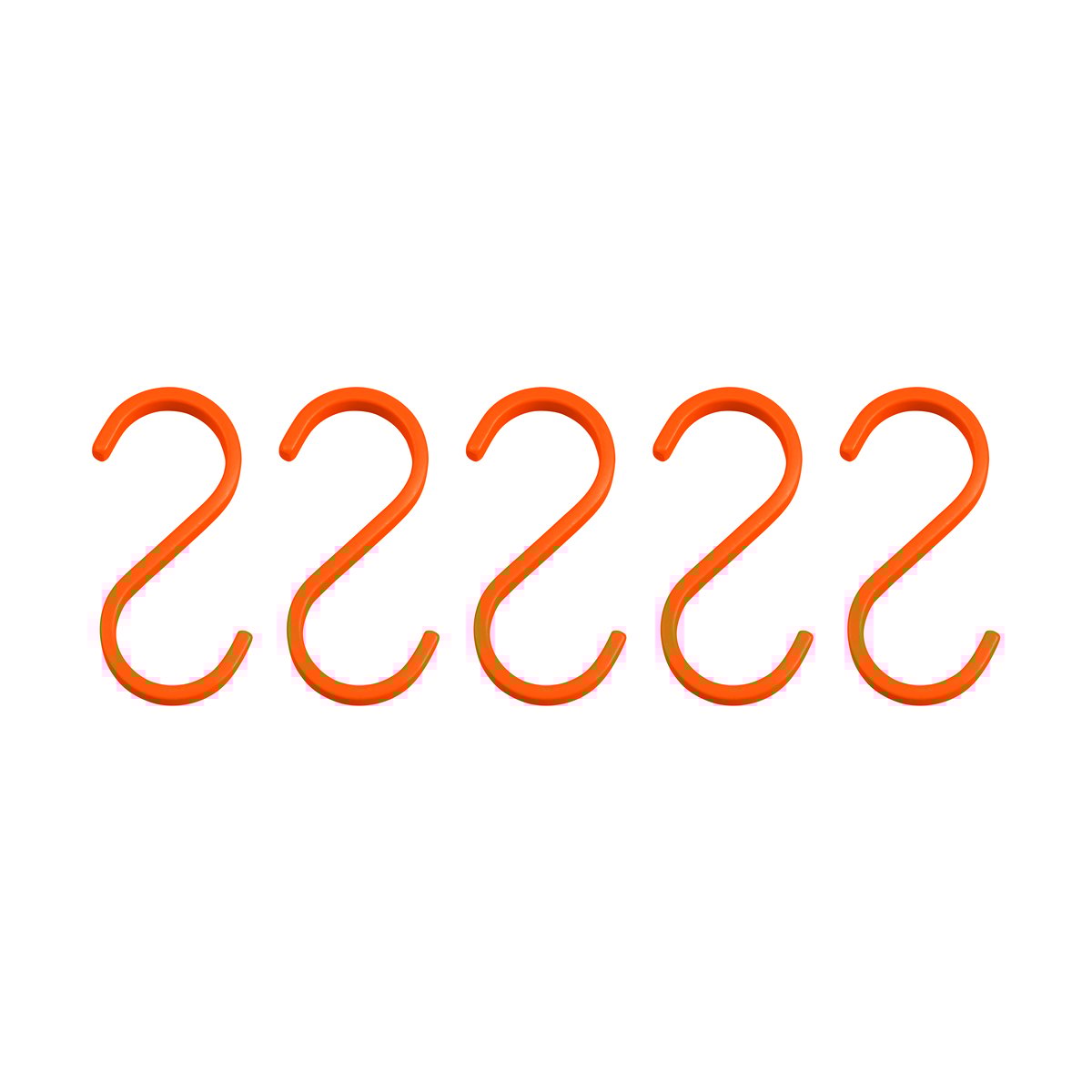 Mette Ditmer Hang-it krok 5-pack Orange | Skandinavisk Design | Krokar & Hängare | Orange