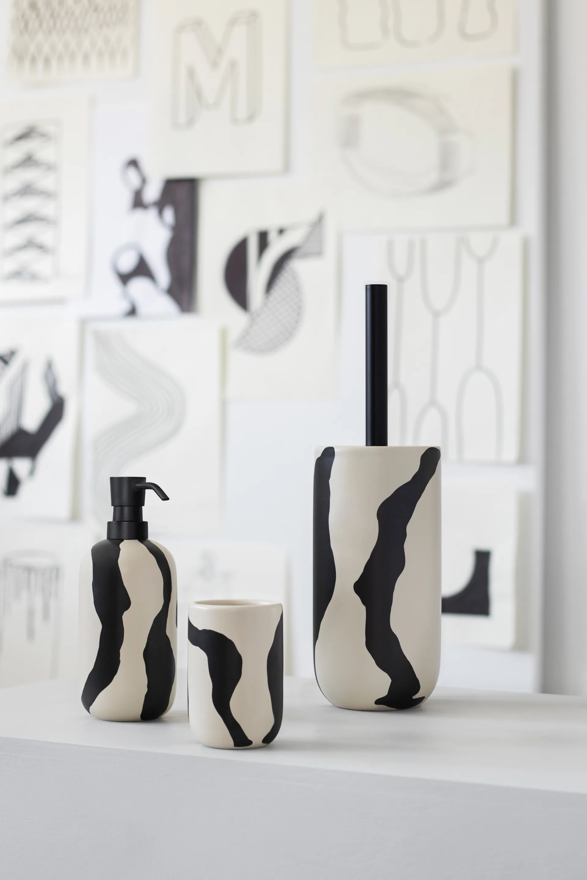 Icon tandborsthållare, Off-white Mette Ditmer