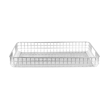 Lift serveringsbricka 33,5x45,5 cm - Chrome - Mette Ditmer