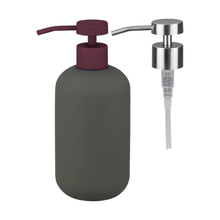 Lotus play tvålpump hög, inkl 2 pumphuvuden - Dark olive - Mette Ditmer