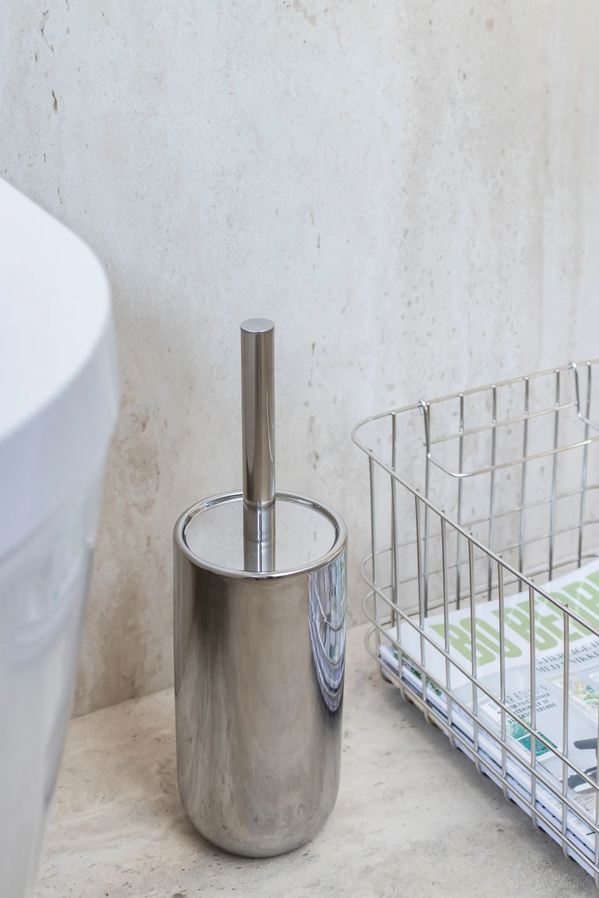 Lotus toalettborste, Chrome Mette Ditmer