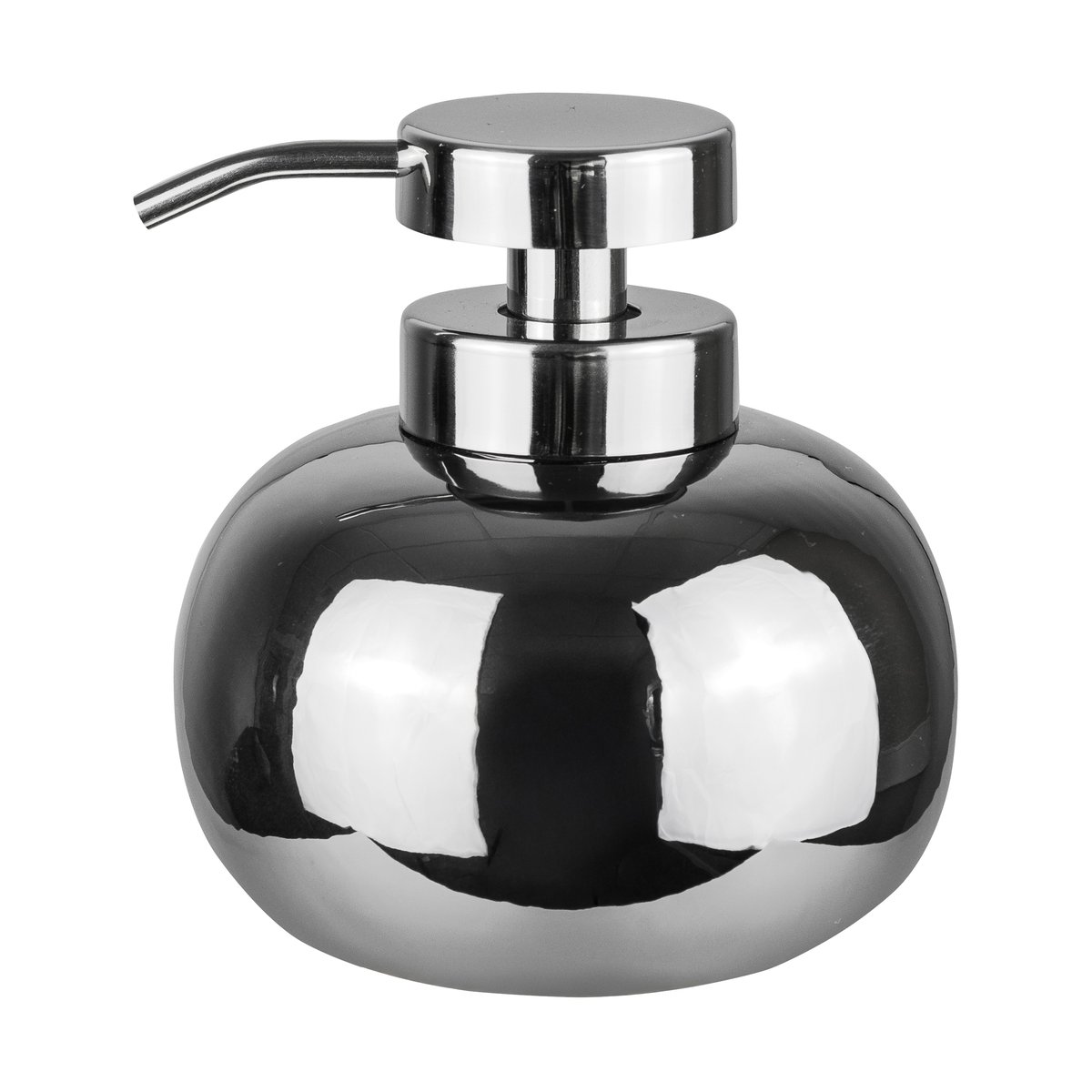 Mette Ditmer Lotus tvålpump låg Chrome | Skandinavisk Design | Tvålpumpar, Tvålkoppar & Tvålfat | Silverfärgad
