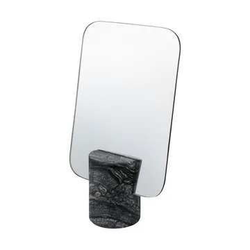 Marble bordsspegel - Black-grey, 30 cm - Mette Ditmer