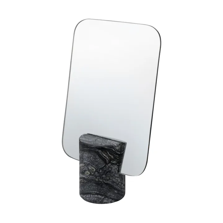 Marble bordsspegel - Black-grey, 30 cm - Mette Ditmer