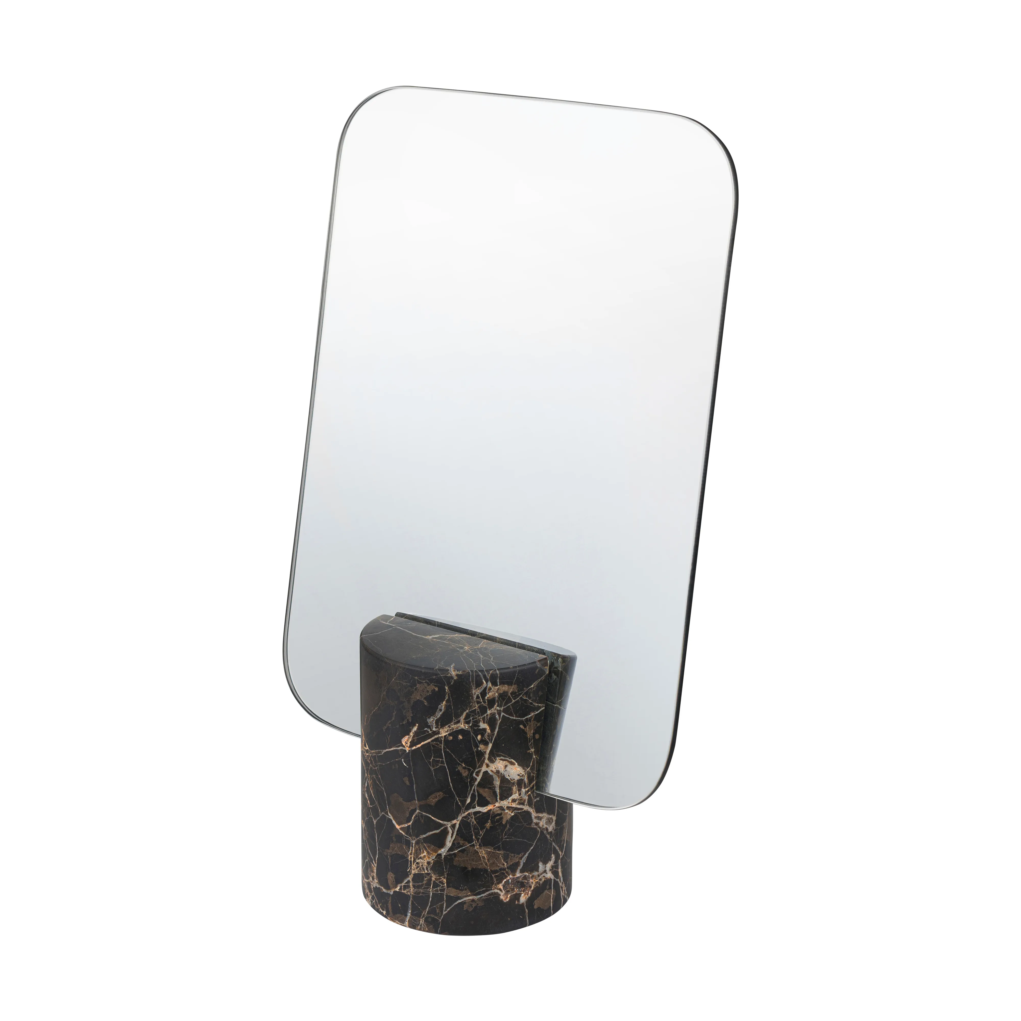 Marble bordsspegel, Brown, 30 cm