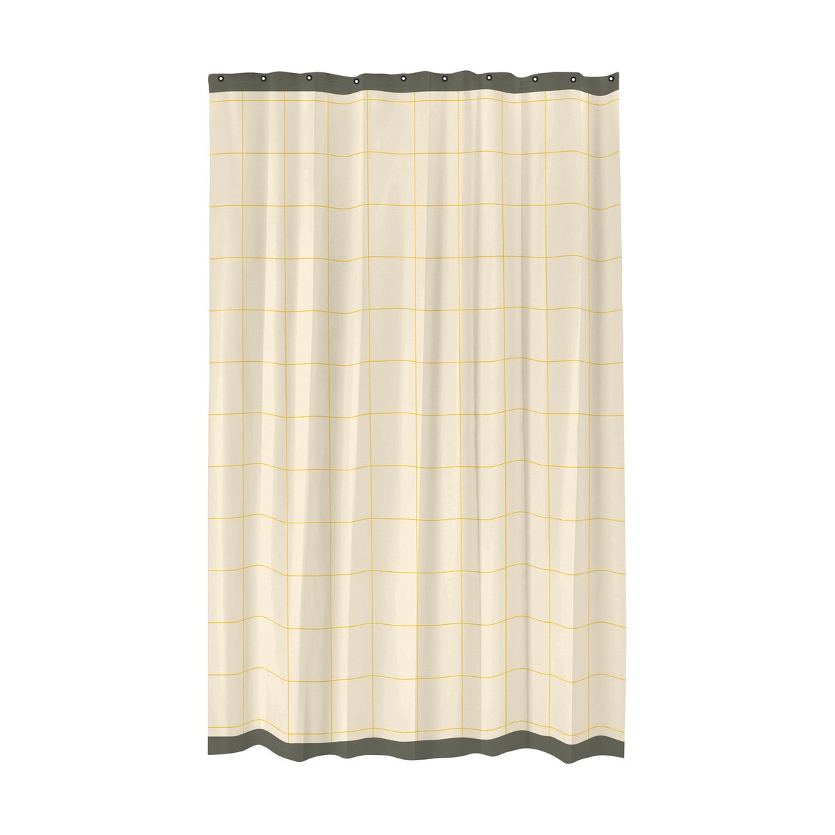 Mette Ditmer Mesh duschdraperi 150x200 cm Yellow | Skandinavisk Design | Duschdraperier | Gul