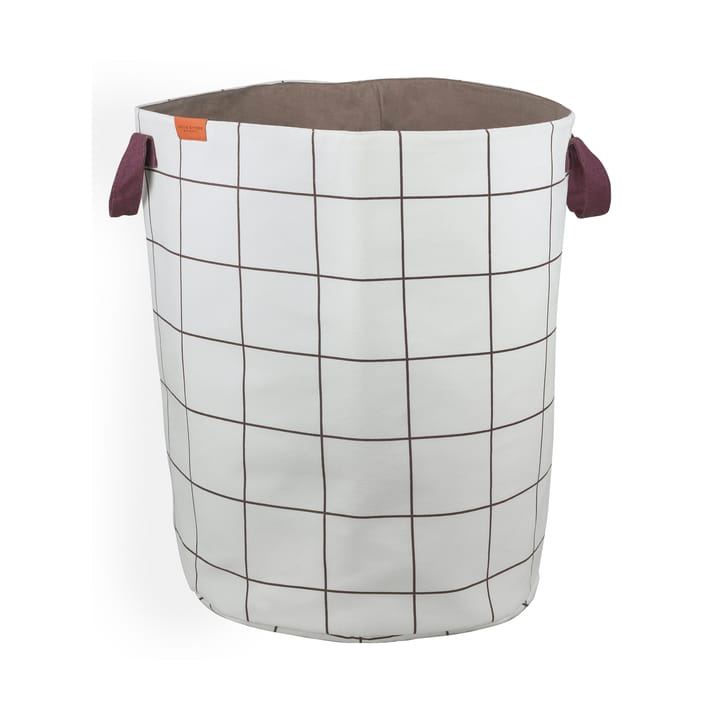 Mesh tvättkorg Ø40x50 cm, Brown-Off-white Mette Ditmer