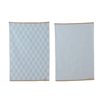 Mini-Max kökshandduk 2-pack - Blue (blå), 50x70 cm - Mette Ditmer