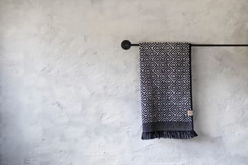 Morocco handduk 50x95 cm - Black-white - Mette Ditmer