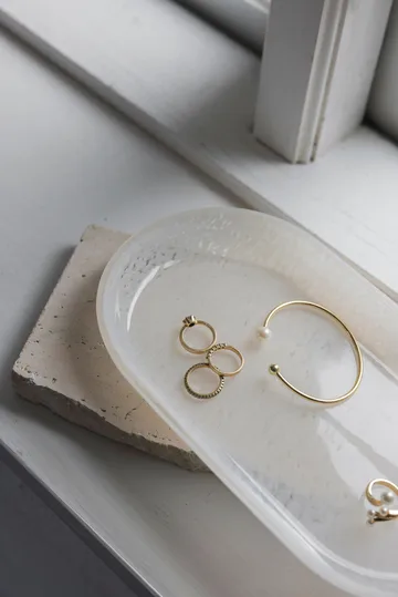 Opal bricka - Linen, 14x25,5 cm - Mette Ditmer