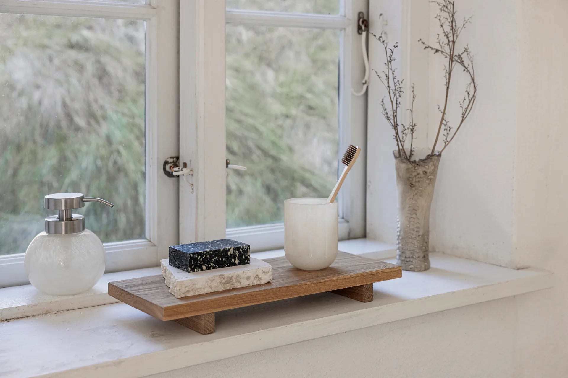 Opal tvålpump, Linen Mette Ditmer