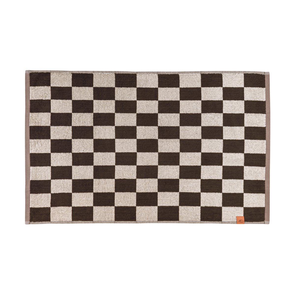 Mette Ditmer Retro badrumsmatta 50x80 cm Chocolate | Skandinavisk Design | Badrumsmattor | Brun