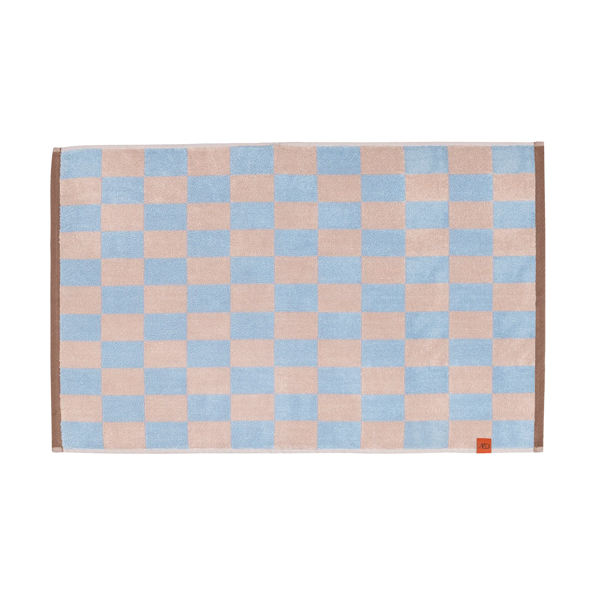 Retro badrumsmatta 50x80 cm, Light Blue Mette Ditmer