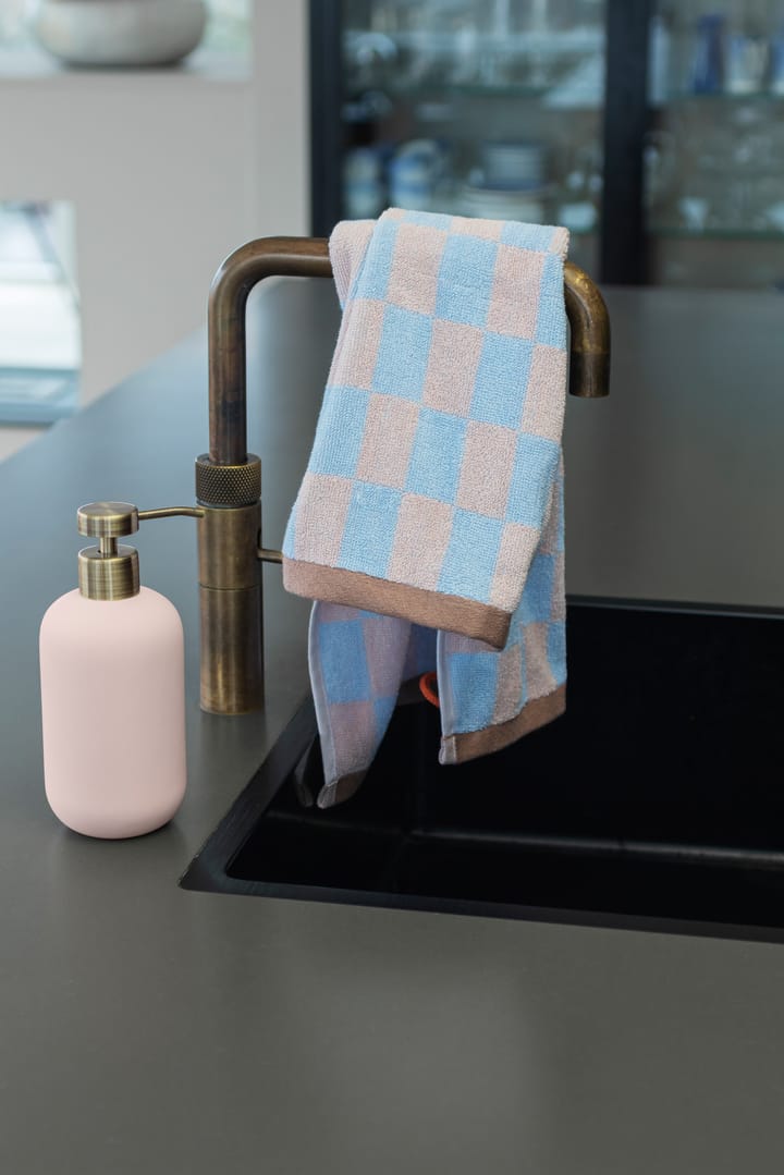 Retro gästhandduk 40x55 cm 2-pack, Light blue Mette Ditmer