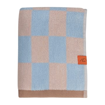 Retro handduk 50x90 cm - Light blue - Mette Ditmer