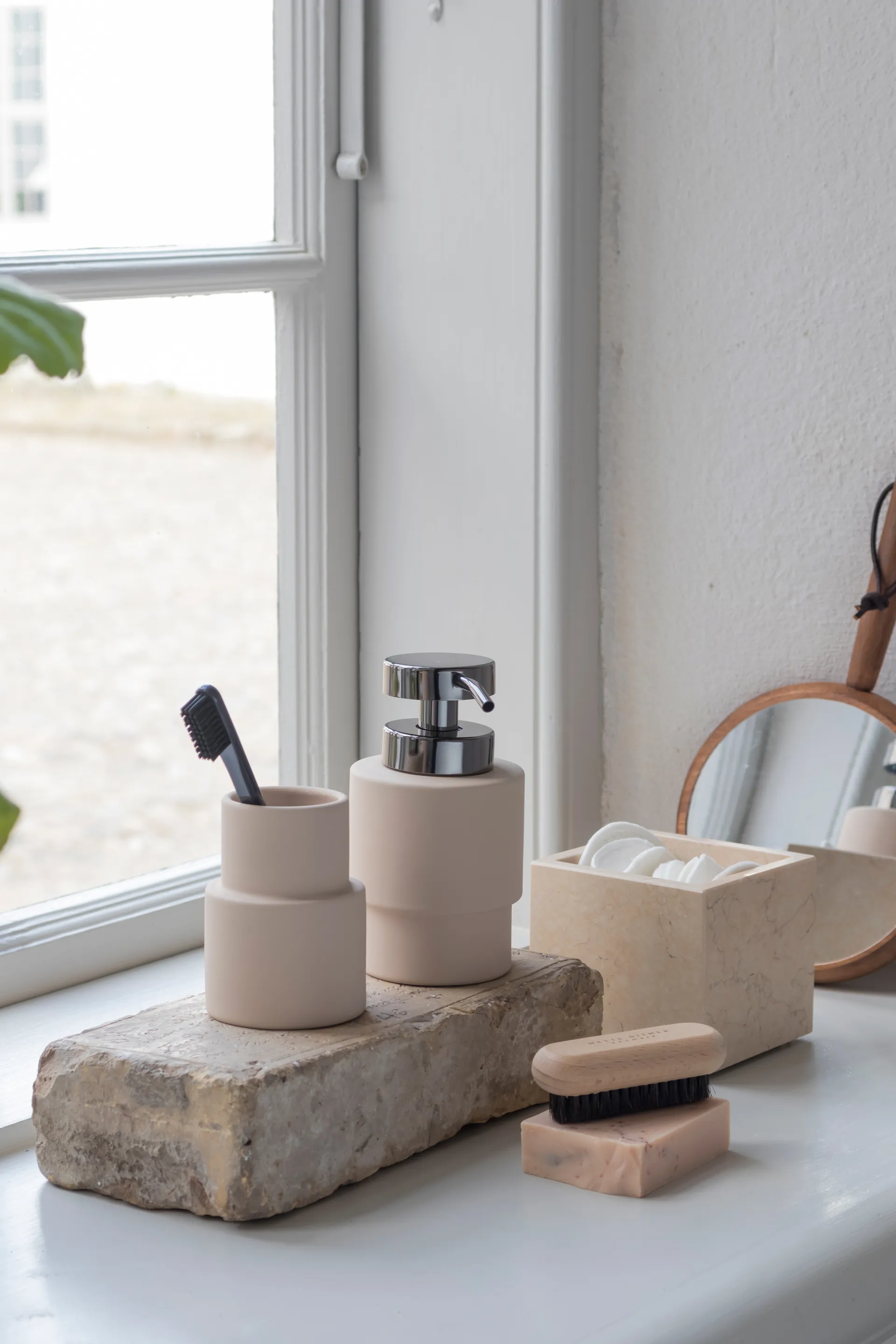 Shades tvålpump hög, Linen Mette Ditmer