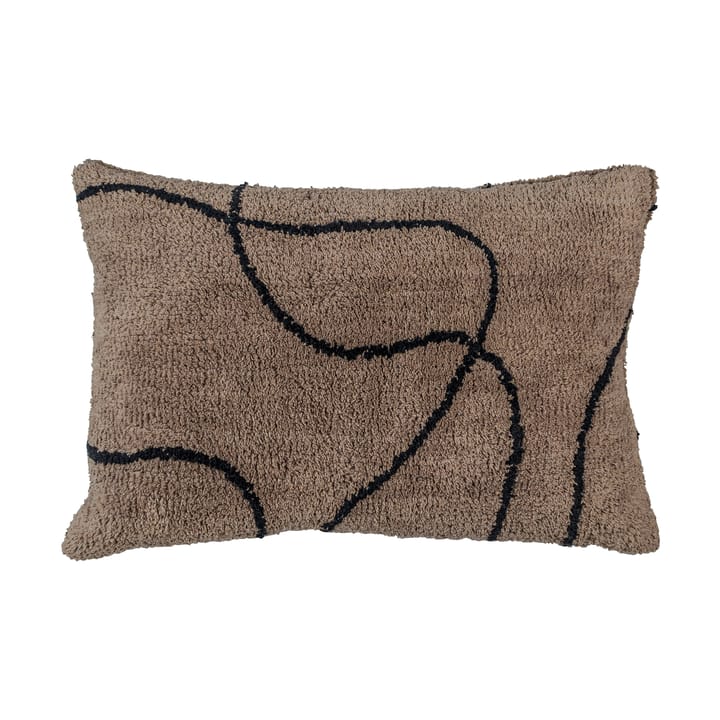 Shadow tuftat kuddfodral 40x60 cm - Brown - Mette Ditmer