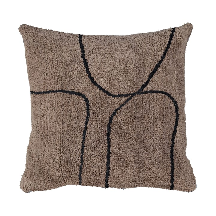 Shadow tuftat kuddfodral 50x50 cm - Brown - Mette Ditmer