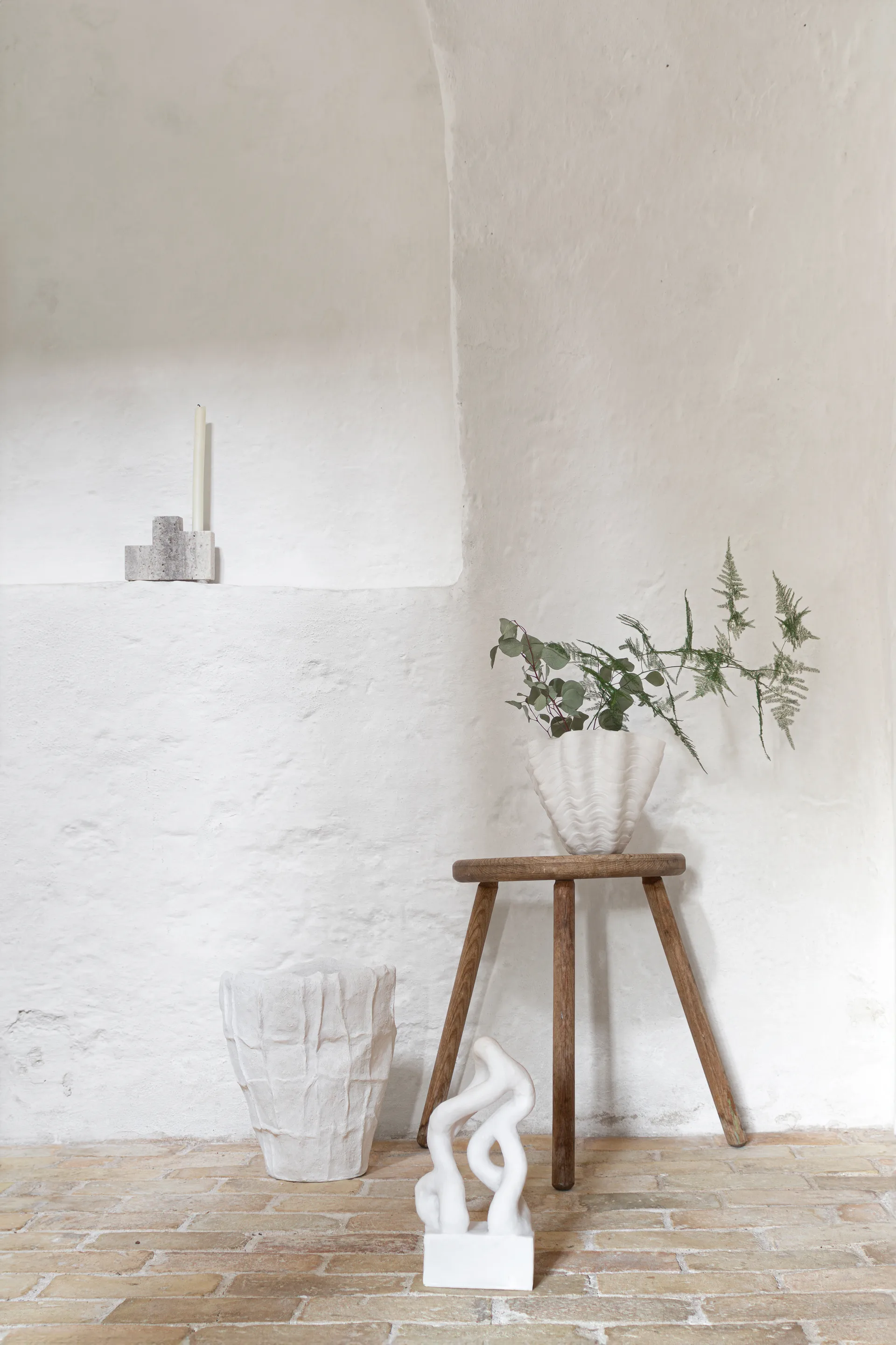 Shell vas, Small, 22 cm Mette Ditmer