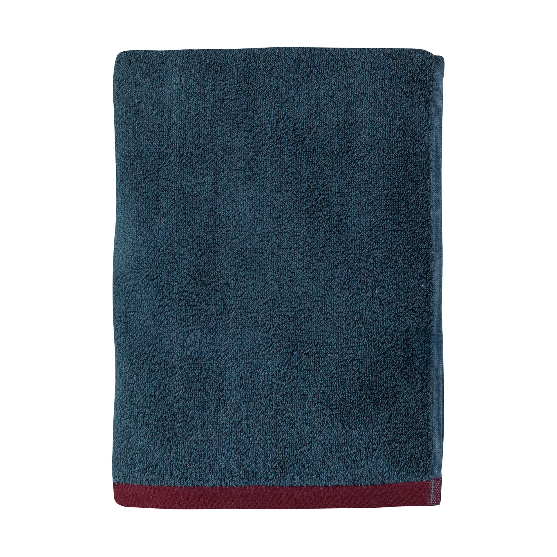 Soft badhandduk 70x133 cm, Midnight blue-light grey Mette Ditmer