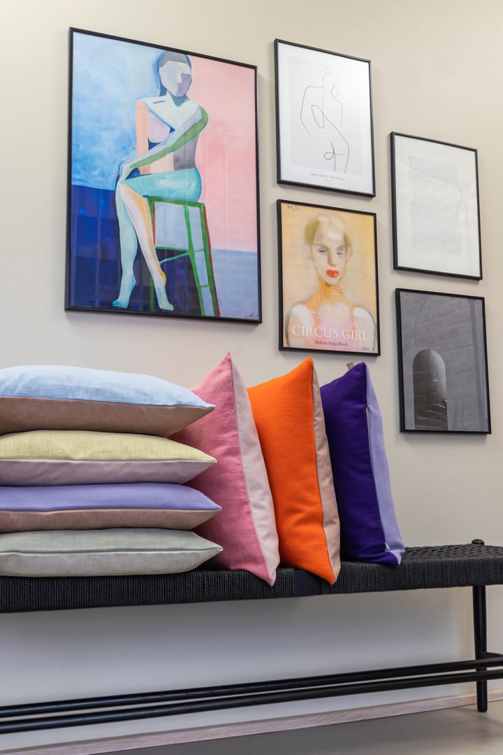 Spectrum kudde 50x50 cm, Orange-peach Mette Ditmer