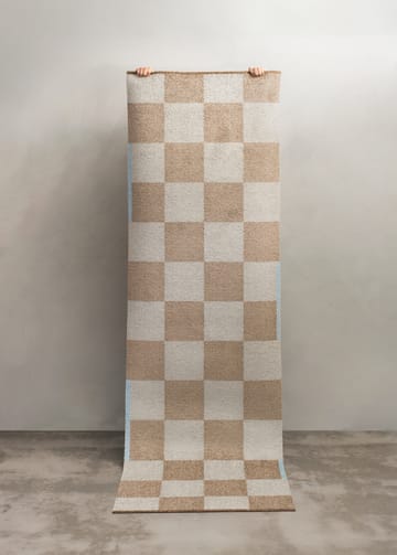 Square all-round gångmatta - Camel, 77x240 cm - Mette Ditmer