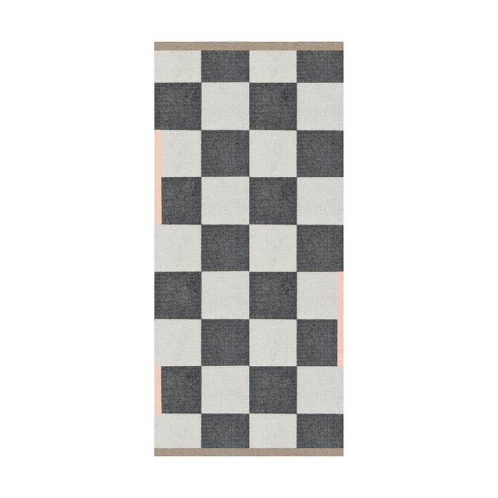 Square all-round gångmatta - Dark grey, 70x150 cm - Mette Ditmer