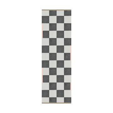 Square all-round gångmatta - Dark grey, 77x240 cm - Mette Ditmer