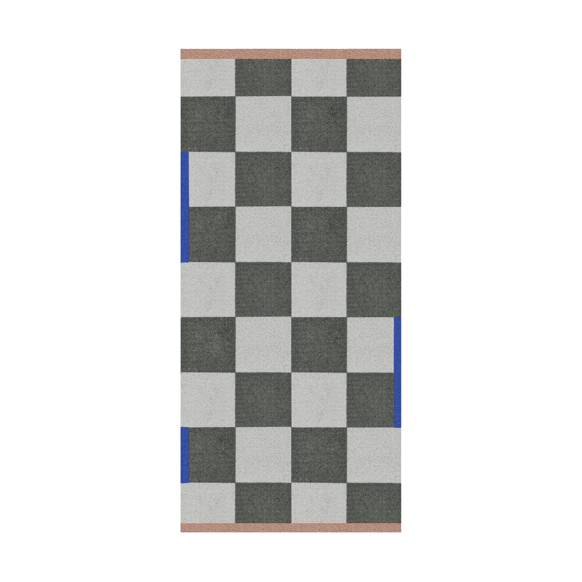 Square all-round matta large, Dark olive Mette Ditmer