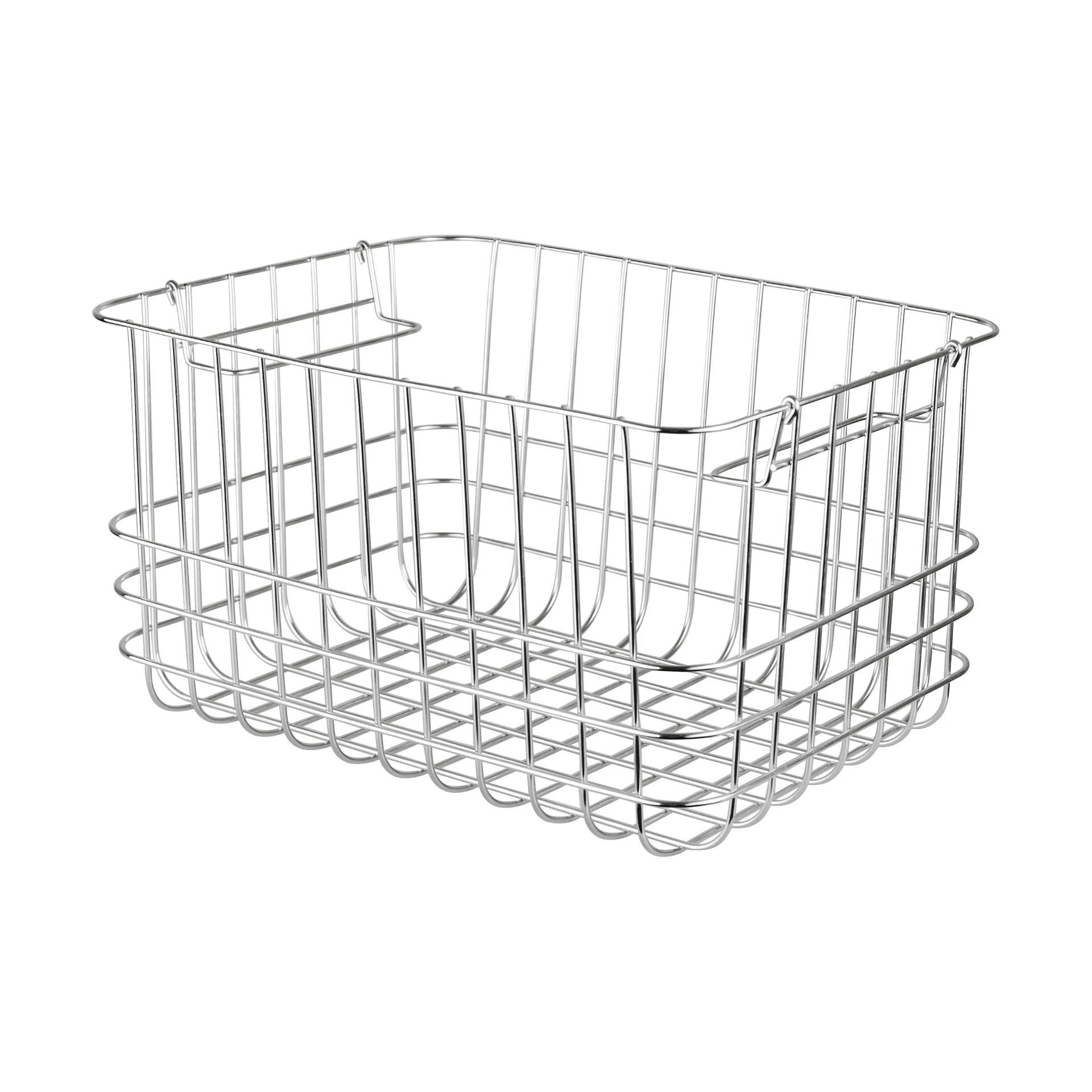 Store-it förvaringskorg medium, Chrome Mette Ditmer