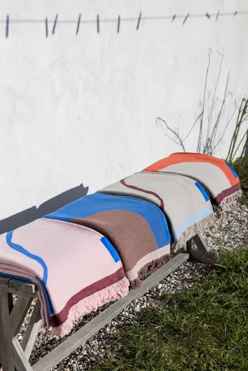 Studio pläd - Seashell pink, 130x175 cm - Mette Ditmer