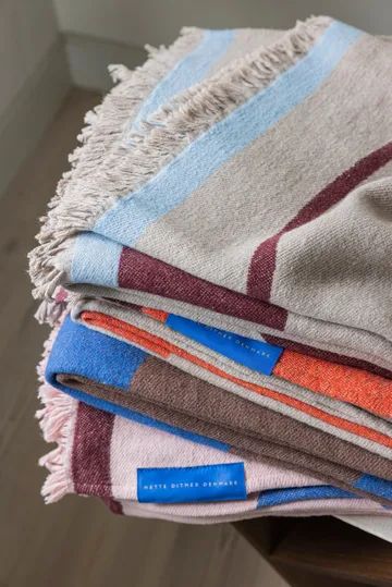 Studio pläd - Wine, 130x175 cm - Mette Ditmer