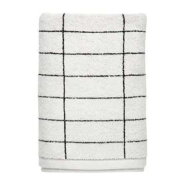 Tile Stone gästhandduk 38x60 cm 2-pack - Black-Off-white - Mette Ditmer