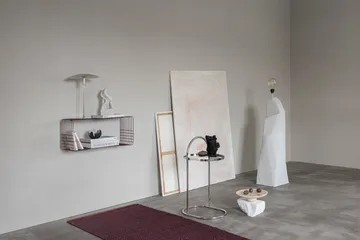 Travertin piedestal - Linen, Ø32x8,5 cm - Mette Ditmer