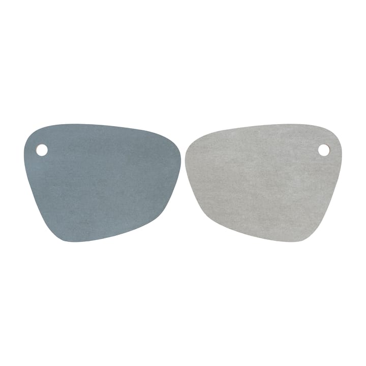 Twin bordstablett vändbar, Slate blue-light grey Mette Ditmer