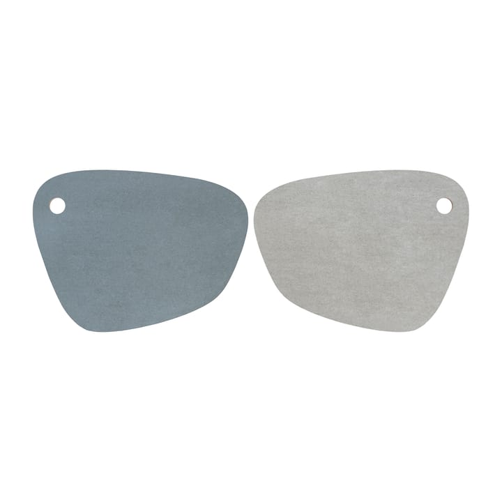Twin bordstablett vändbar - Slate blue-light grey - Mette Ditmer